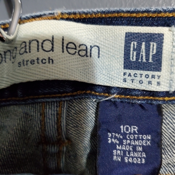 Gap Factory Long and Lean Stretch Womens Bootcut Jeans Size 10 - Picture 6 of 6